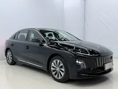 2024 Hongqi E-QM5 EV 500km Travel, чёрный — фото 3