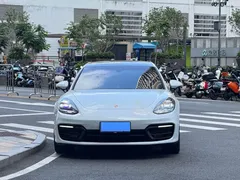 2022 Porsche Panamera 4 Sport Turismo 2.9T, белый — фото 2