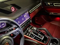 2023 Porsche Cayenne S 2.9T Platinum, синий — фото 4