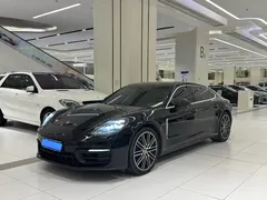 2021 Porsche Panamera 4 Long Wheelbase 2.9T, чёрный — фото 1