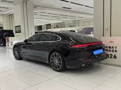 2021 Porsche Panamera 4 Long Wheelbase 2.9T, чёрный — фото 2