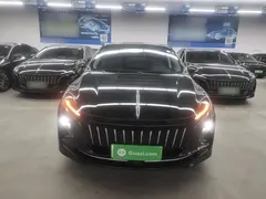 2023 Hongqi E-QM5 EV 620km PLUS, чёрный — фото 3
