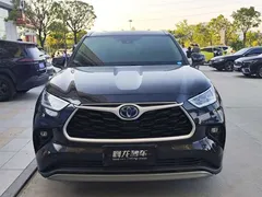 2023 Toyota Highlander 2.5L Hybrid 2WD Premium 7, чёрный — фото 2