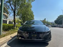 2021 Hyundai Elantra 240TGDi DCT TOP Flagship, чёрный — фото 2