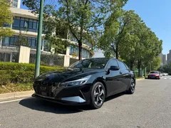 2021 Hyundai Elantra 240TGDi DCT TOP Flagship, чёрный — фото 3