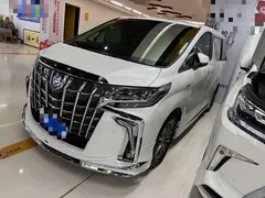 2021 Toyota Alphard Hybrid 2.5L Premium, белый — фото 1