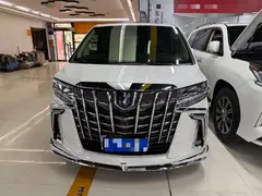 2021 Toyota Alphard Hybrid 2.5L Premium, белый — фото 2