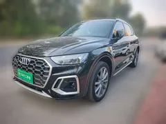 2022 Audi Q5L 40T Luxury Dynamic, чёрный — фото 1