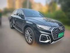 2022 Audi Q5L 40T Luxury Dynamic, чёрный — фото 3