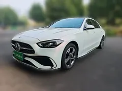 2022 Mercedes-Benz C-Class C 200 L Sport, белый — фото 1
