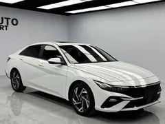 2023 Hyundai Elantra 1.5L CVT GLX Elite, белый — фото 3