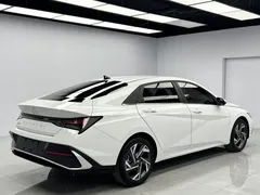 2023 Hyundai Elantra 1.5L CVT GLX Elite, белый — фото 4