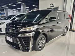 2023 Toyota Vellfire Hybrid 2.5L HV Ultimate, чёрный — фото 1