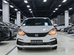 2022 Honda Fit 1.5L CVT Sunroof, белый — фото 2