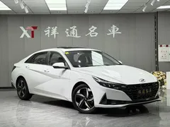 2021 Hyundai Elantra 1.5L CVT GLX Elite, белый — фото 2