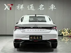 2021 Hyundai Elantra 1.5L CVT GLX Elite, белый — фото 14
