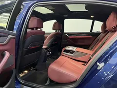 2021 BMW 5 Series 530Li Premium M Sport Package, синий — фото 6