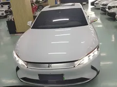 2020 BYD Han EV Long Range Luxury, белый — фото 3