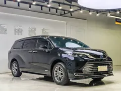 2021 Toyota Sienna 2.5L Hybrid Luxury, чёрный — фото 3