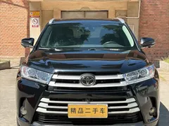 2021 Toyota Highlander 2.0T 4WD Luxury 7, чёрный — фото 1