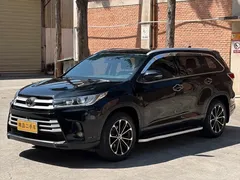 2021 Toyota Highlander 2.0T 4WD Luxury 7, чёрный — фото 3