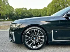 2021 BMW 7 Series 740Li Leading M Sport Package, чёрный — фото 24