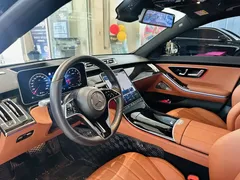 2022 Mercedes-Benz S-Class S 400 L Luxury, чёрный — фото 4
