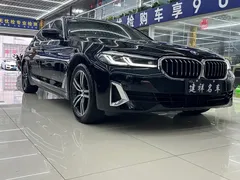 2021 BMW 5 Series 530Li Leading Luxury Package, чёрный — фото 3
