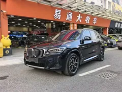 2022 BMW X3, чёрный — фото 1