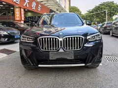 2022 BMW X3, чёрный — фото 3