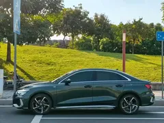 2021 Audi A3 L Limousine 35 TFSI Fashion Sport, зелёный — фото 3