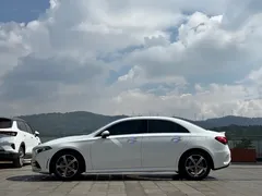 2022 Mercedes-Benz A-Class A 200 L Sport Sedan Fashion, белый — фото 10