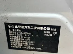 2025 BYD Yuan UP Smart Driving 401km Vitality, белый — фото 21
