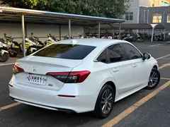 2022 Honda Civic 180TURBO CVT, белый — фото 4