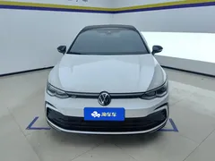 2021 Volkswagen Golf 280TSI DSG R-Line, белый — фото 2