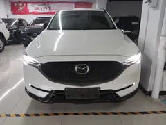 2021 Mazda CX-5 2.5L AT 2WD Black Knight, белый — фото 3