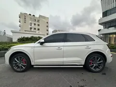 2023 Audi Q5L 40T Luxury, белый — фото 3