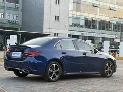 2022 Mercedes-Benz A-Class A 200 L Sport Sedan Fashion, синий — фото 5