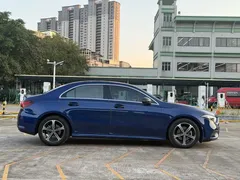 2022 Mercedes-Benz A-Class A 200 L Sport Sedan Fashion, синий — фото 8