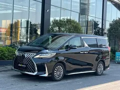 2020 Lexus LM 300h 7-seat, чёрный — фото 1