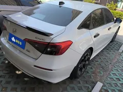 2022 Honda Civic 240TURBO CVT, белый — фото 3