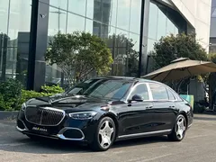 2021 Mercedes-Benz Maybach S-Class S 480 4MATIC, чёрный — фото 1