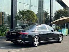 2021 Mercedes-Benz Maybach S-Class S 480 4MATIC, чёрный — фото 10