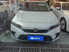 2022 Honda Civic 240Turbo CVT, белый — фото 2