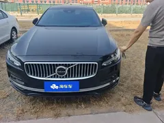 2021 Volvo S90, чёрный — фото 2
