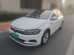 2023 Volkswagen Polo Plus 1.5L AT Colorful Tech, белый — фото 1