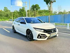 2021 Honda Civic Hatchback 220Turbo CVT, белый — фото 3