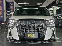 2021 Toyota Alphard Hybrid 2.5L Premium, белый — фото 2
