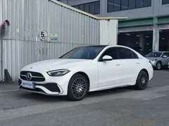2022 Mercedes-Benz C-Class C 260 L Sport, белый — фото 1