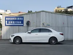 2022 Mercedes-Benz C-Class C 260 L Sport, белый — фото 4